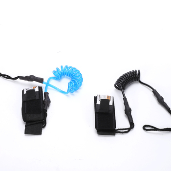 TPU anyagú biztonsági kötél szörfdeszkához – általános használatra, wakeboardhoz és szörfdeszkához