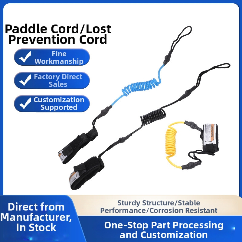 Bezpečnostná šnúra na surfboard – TPU, všeobecné použitie, pre wakeboard a surfboard