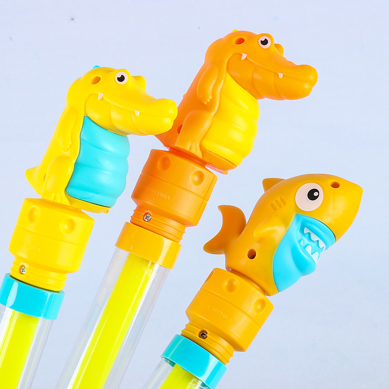 Πλαστικό πιστόλι νερού με σχέδιο καρχαρία και κροκόδειλου για παραλιακό υδάτινο παιχνίδι (Πλαστικό • Παιχνίδια νερού • Πιστόλι νερού • Ηλικίες 15–35)