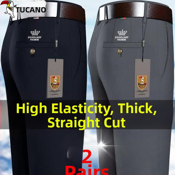 Woodpecker панталони – прави, памук, висока еластичност, без гладене, за мъже