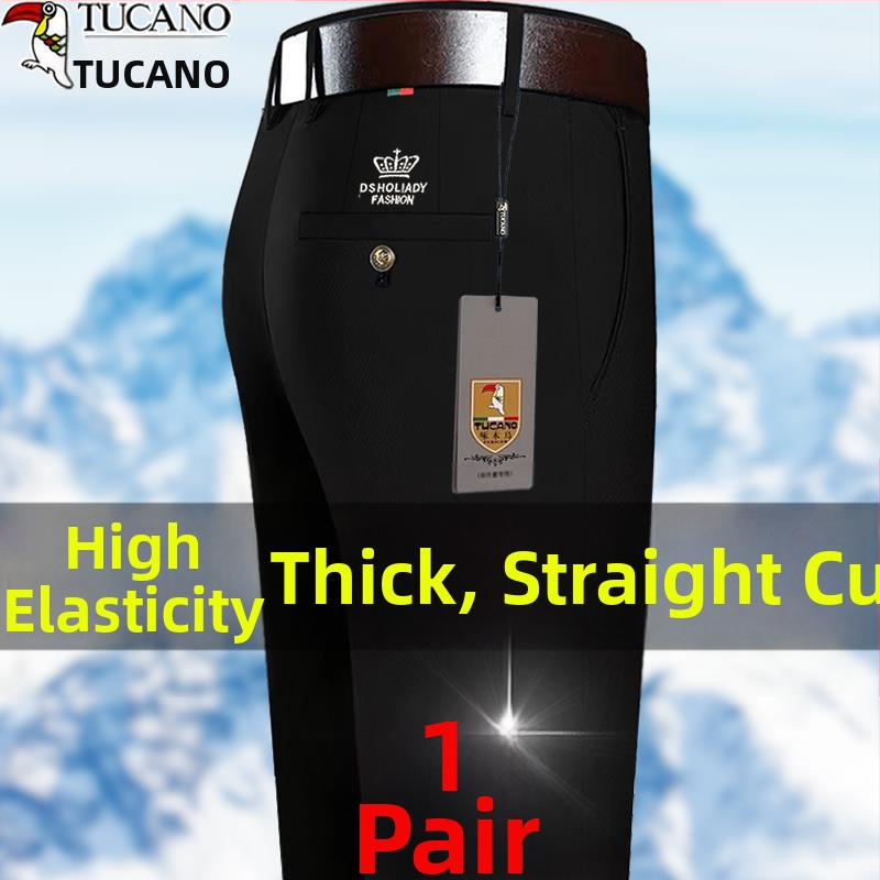 Woodpecker панталони – прави, памук, висока еластичност, без гладене, за мъже