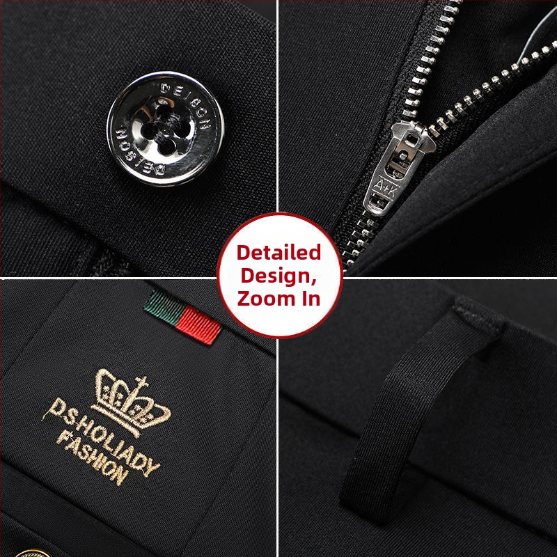 Woodpecker панталони – прави, памук, висока еластичност, без гладене, за мъже