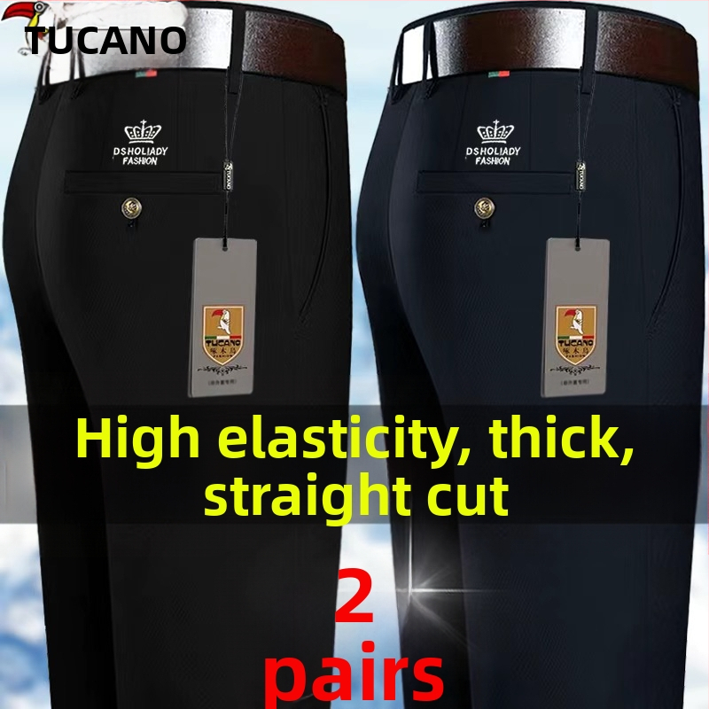 Woodpecker панталони – прави, памук, висока еластичност, без гладене, за мъже