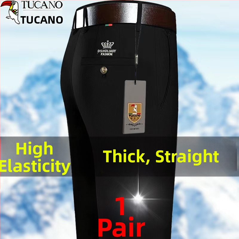 Woodpecker панталони – прави, памук, висока еластичност, без гладене, за мъже