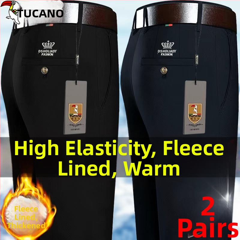 Woodpecker панталони – прави, памук, висока еластичност, без гладене, за мъже