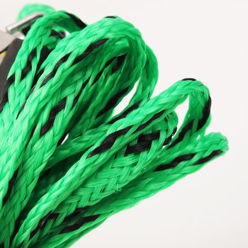 Vízisí vontató kötél, PE fonott kötél, felnőtteknek, motoros hajóhoz, testreszabható