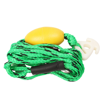 Vízisí vontató kötél, PE fonott kötél, felnőtteknek, motoros hajóhoz, testreszabható