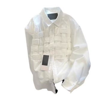 Ing galléros, hosszú ujjas, laza szabású, koreai kardigán stílusú, anyag keverék szálakból, poliészter ≤30%