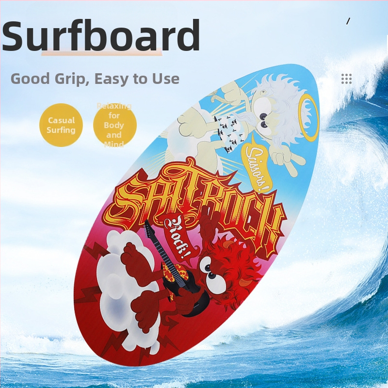 Hanson drevená Stand-Up Paddle Board – Surfboard pre dospelých a deti, jednosedová vodná doska