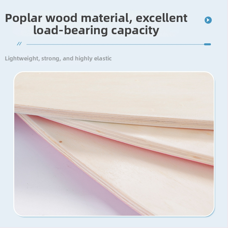 Hanson drevená Stand-Up Paddle Board – Surfboard pre dospelých a deti, jednosedová vodná doska