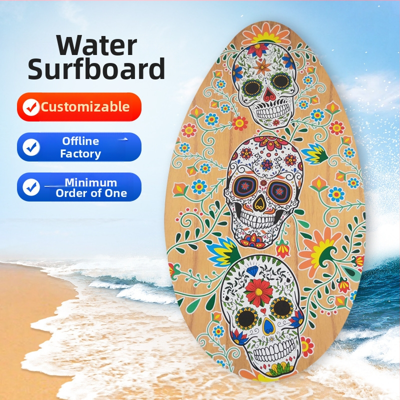 Hanson drevená Stand-Up Paddle Board – Surfboard pre dospelých a deti, jednosedová vodná doska