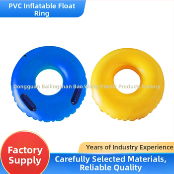 Nafukovací plávací prsten pre vodné aktivity — PVC, zosilnená odolnosť proti opotrebeniu, vhodný na plávanie, vodný park a rafting, pre 15–35 rokov