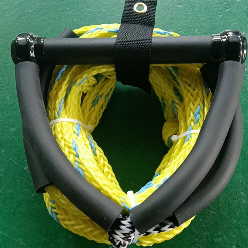 Wakeboard kötél lebegő fogóval, EVA anyag, 23 m hosszú, csúszásmentes fogó
