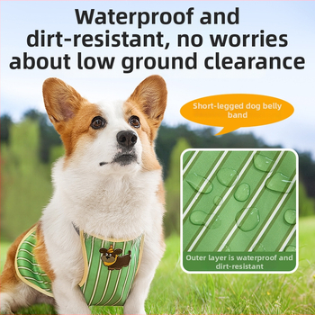 Bandă pentru burtă pentru câine, Oxford, stil britanic, haine pentru animale de companie, universal pentru toate rasele (Material: Oxford; Categoria: Haine pentru animale; Stil: Britanic; Gen: General)