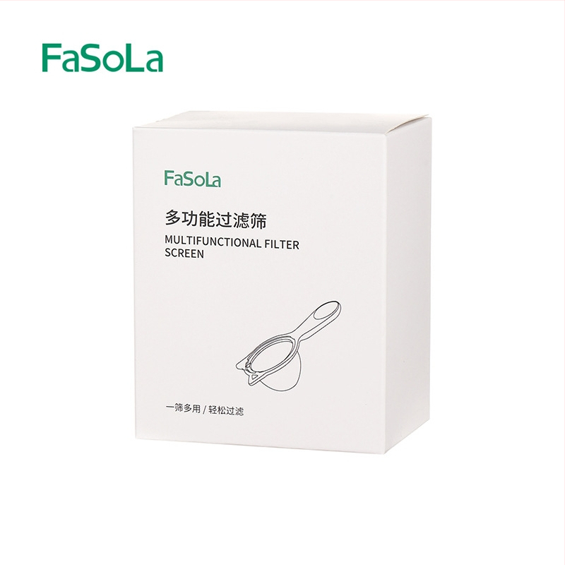 FaSoLa sită din oțel inoxidabil pentru făină și filtru de lapte de soia, unelte pentru hrana bebelușilor