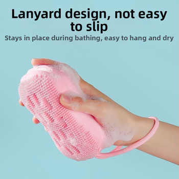 Burete din silicon pentru spate – pentru baie – Unique