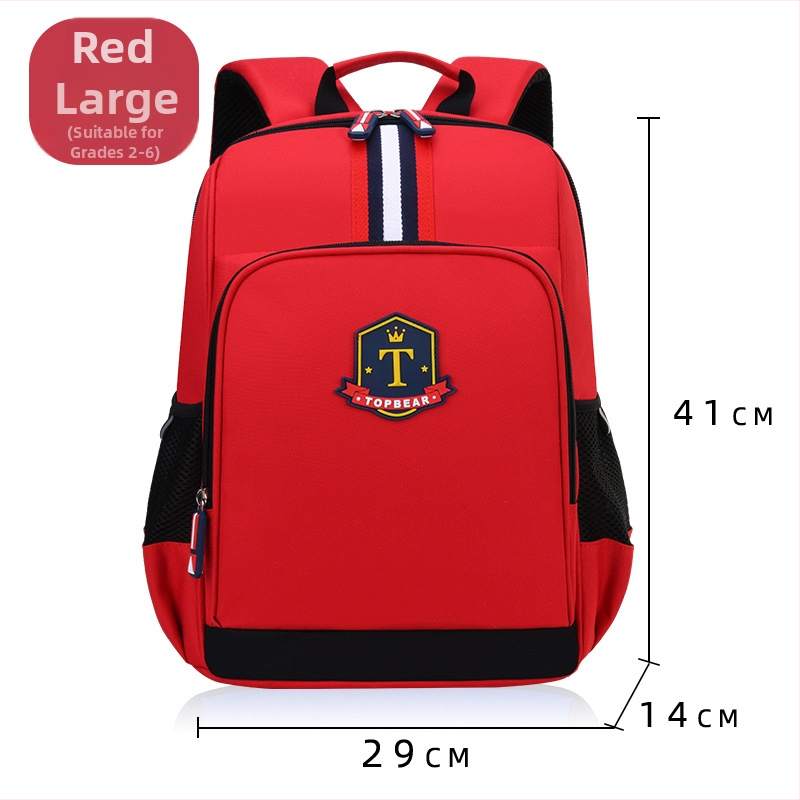 Rucsac pentru copii: material Oxford, respirabil, impermeabil, rezistent la uzură și la șocuri; bretele cu pernă de aer; potrivit pentru grădiniță până în clasa a VI-a; marcă topbear.