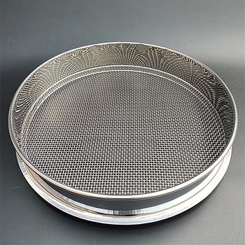 Cernător de făină - Sită din oțel inoxidabil cu plasă de filtrare pentru coji de hrișcă și orez