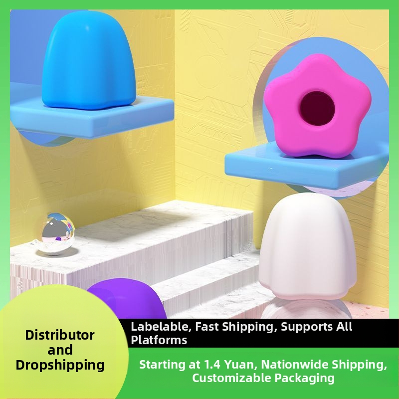 Capac de pastă pentru copii, cu închidere automată – protecție împotriva prafului, construcție din plastic siliconic, specificații standard