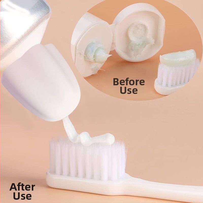 Capac de pastă pentru copii, cu închidere automată – protecție împotriva prafului, construcție din plastic siliconic, specificații standard