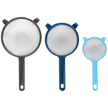 Sită manuală pentru făină cu filtru de ulei, coș pentru spălat legume și cartuș pentru presă cafea/cacao pudră