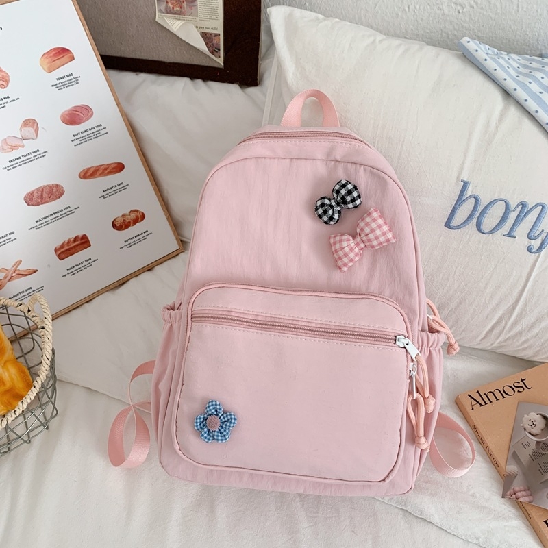 Rucsac pentru copii din pânză de canvas, cu protecție a coloanei vertebrale, ultraușor, rezistent la uzură, cu capacitate mare