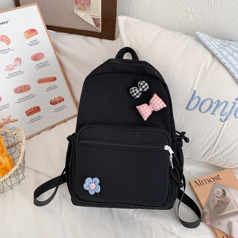 Rucsac pentru copii din pânză de canvas, cu protecție a coloanei vertebrale, ultraușor, rezistent la uzură, cu capacitate mare