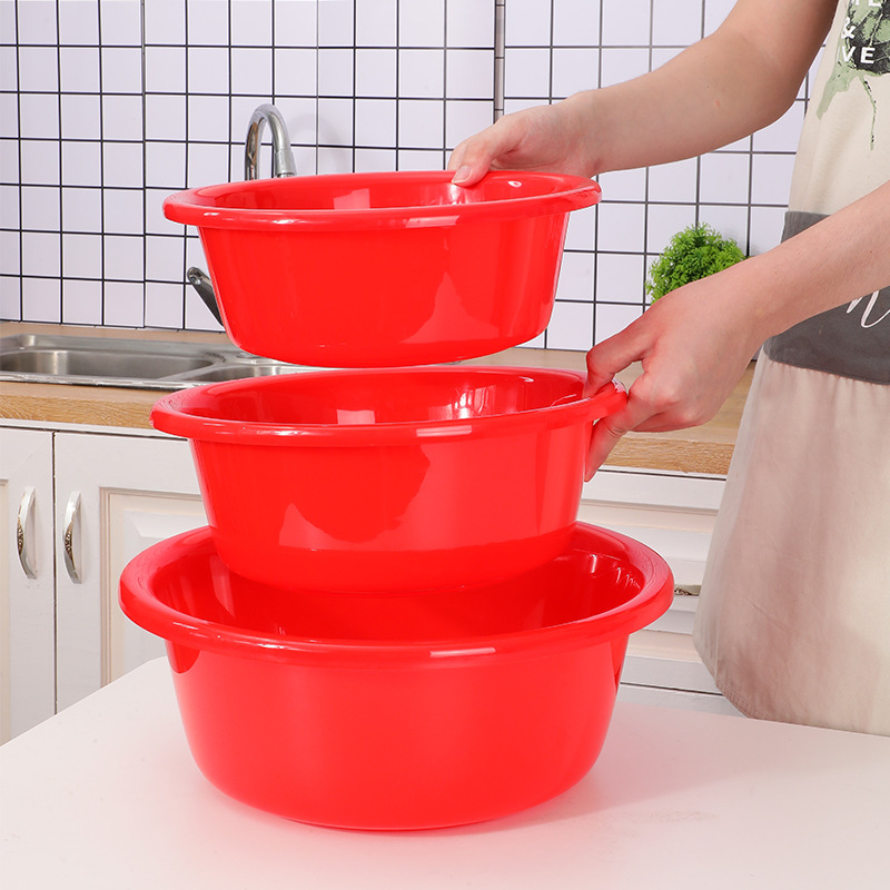 Vas de spălat din plastic, stil festiv, greutate netă 450–500 g, 100 bucăți per cutie