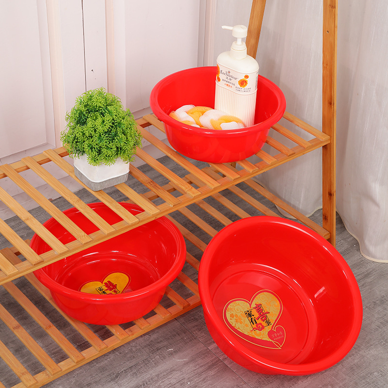 Vas de spălat din plastic, stil festiv, greutate netă 450–500 g, 100 bucăți per cutie