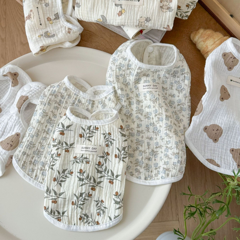 Vesta de bumbac pentru animale de companie – fără mâneci, stil de vară, unisex