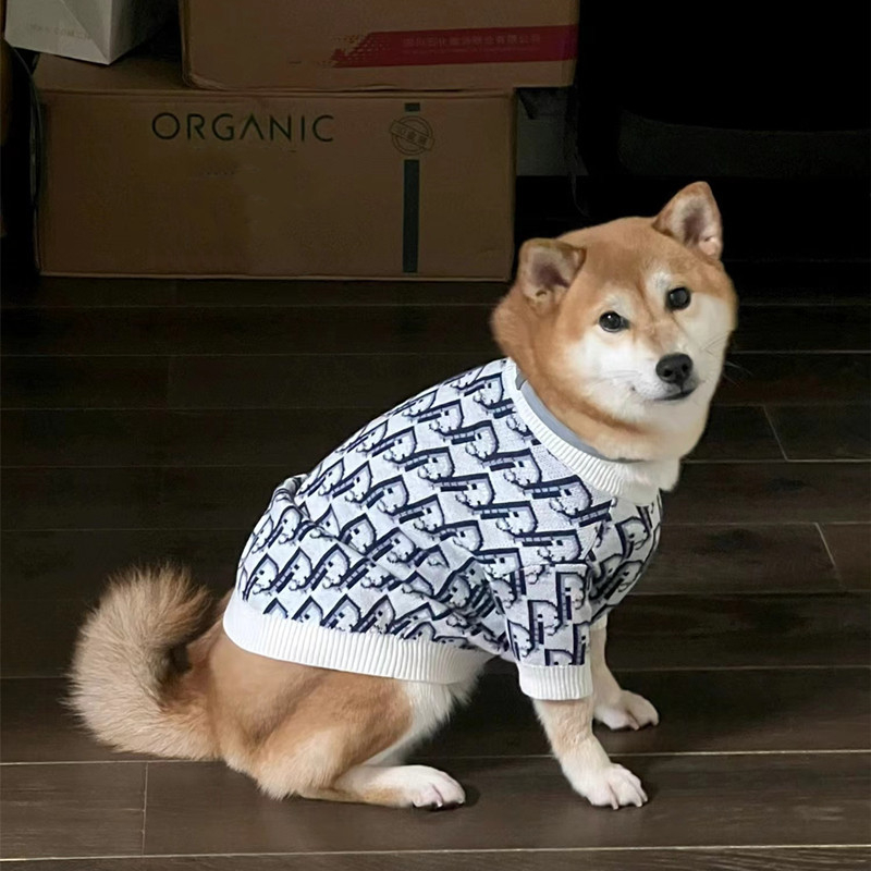 Pleteni pulover za kućne ljubimce – za pse i mačke, vuneni, Ollie brend, stil Japana i Južne Koreje, za sve spolove
