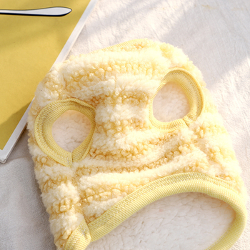 Vestă pentru câini mici - bumbac cu căptușeală fleece, stil casual, marca Le Shuang