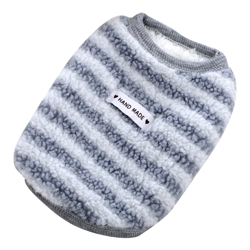 Vestă pentru câini mici - bumbac cu căptușeală fleece, stil casual, marca Le Shuang