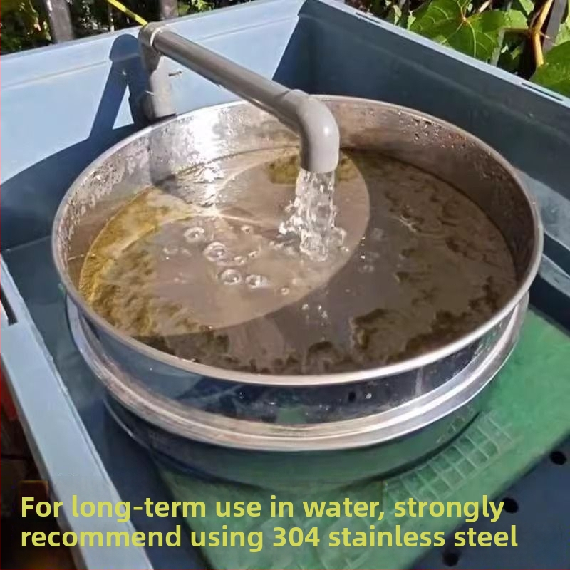 Sita ultra-fină din oțel inoxidabil pentru filtrare în acvariu și iaz