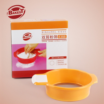 Bakest sită de făină cu spatulă – Unealtă DIY pentru coacere, stil modern minimalist