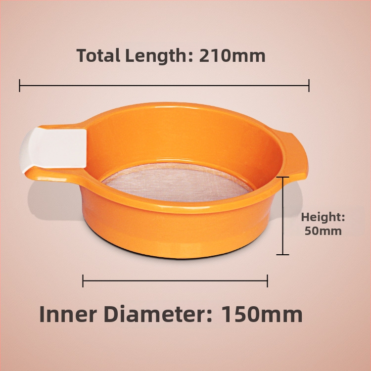 Bakest sită de făină cu spatulă – Unealtă DIY pentru coacere, stil modern minimalist