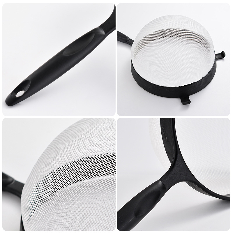 Plastično cjedilo za brašno, ručno, moderni minimalistički stil