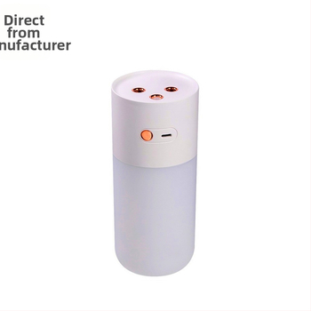 AG V3 USB stolni ovlaživač zraka s noćnim svjetlom, kompaktni 0,5 L spremnik, pogodan za prostore do 10 m²