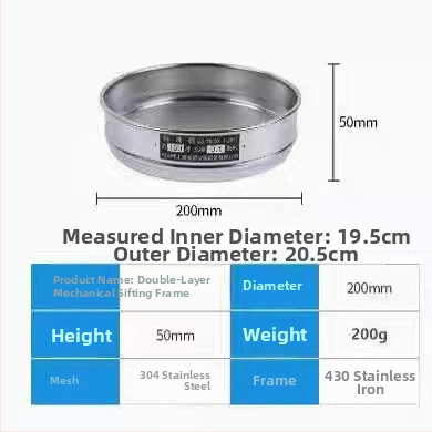 Sitko na prášky a múčku zo 304 nerezovej ocele – ručne vyrobená filtračná sieť pre bylinky, čínske liečivá a práškové zmesi