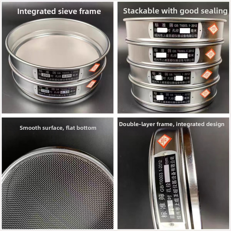 Sitko na prášky a múčku zo 304 nerezovej ocele – ručne vyrobená filtračná sieť pre bylinky, čínske liečivá a práškové zmesi