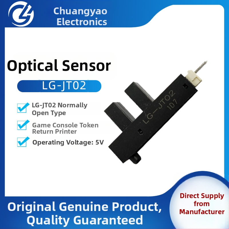 LG-JT02 fotoelektrický senzor, opačný typ indukcie, dosah snímania 5 mm, doba odozvy 0,05 s, výstup NPN