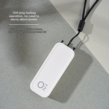 Náhrdelník štýlu čistič vzduchu, prenosný, negatívne ióny, model TS-2201, USB 2W, 5V, koncentrácia iónov 1000