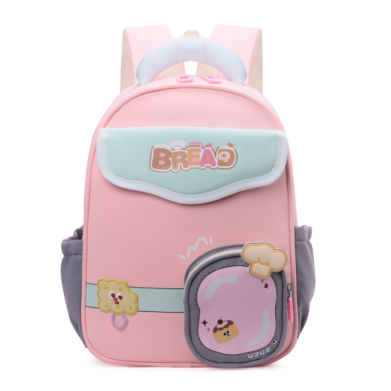 Ghiozdan Oxford pentru copii, ușor, cu bretele umăr cu pernă aer, imprimeu animal, pentru clasele I–II