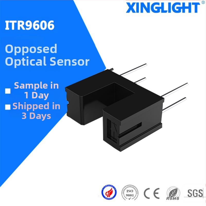 ITR9606 Senzor fotoelectric - Slot-Type, Direct & Through-Beam, distanță slot 5 mm