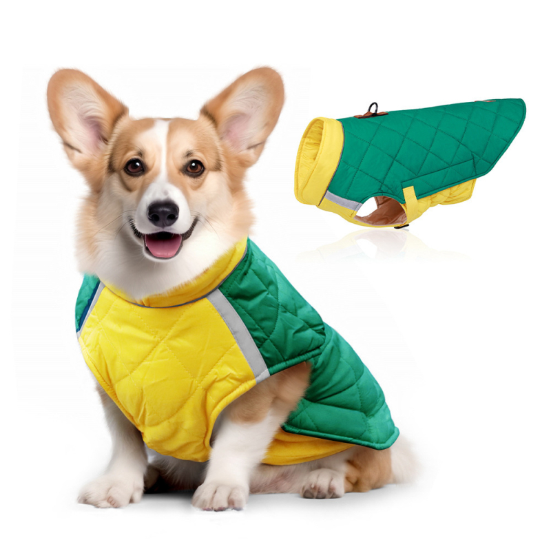 Haine pentru animale din bumbac pentru iarnă, stil casual, brand Duo Mao Mao, model FB-689