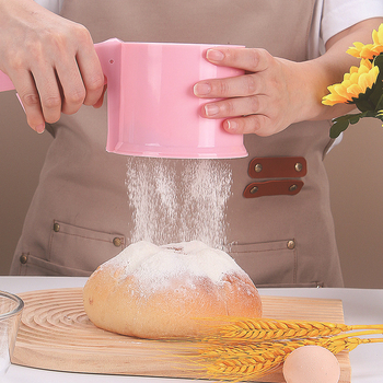 Sivă de făină ultrafină, manuală, semi-automată, din oțel inoxidabil, pentru coacere acasă
