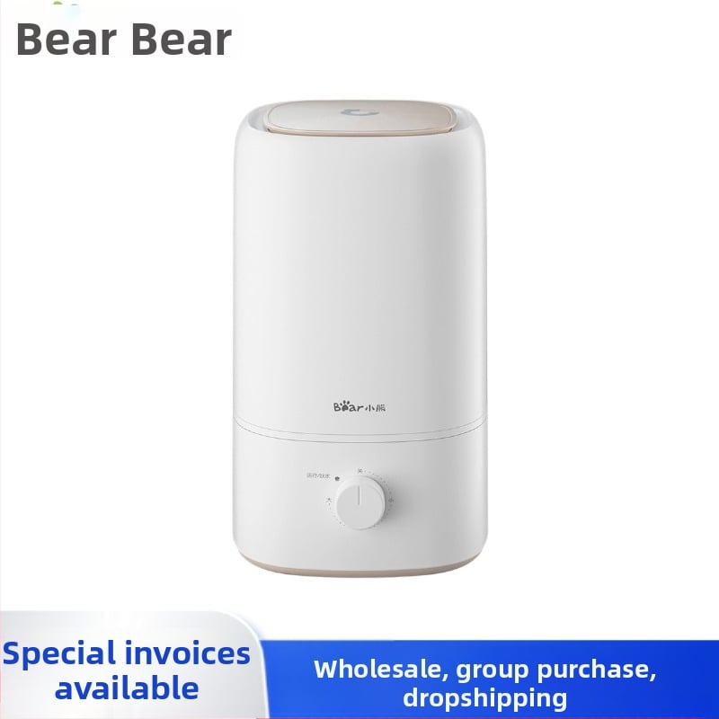 Bear Umidificator de aer cu sterilizare, rezervor 4.1–6 L, pentru 21–30 m², 25 W, zgomot 36–45 dB