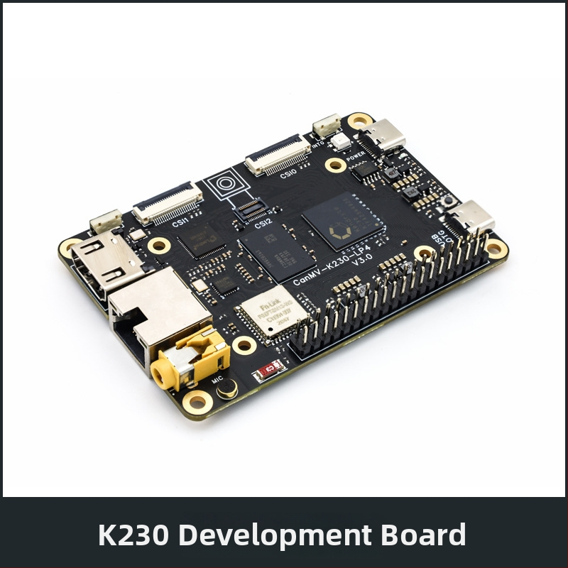 Kendryte K230 placă de bază AI încorporată, cu procesor RISC-V dual-core și modul de recunoaștere a imaginilor, Linux compatibil.