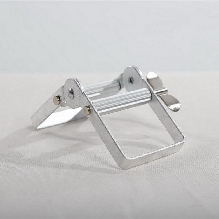 Alumínium ötvözetből készült fogkrémnyomó, kézi fém kozmetikai eszköz, fogkrémhez, kenőcsökhöz és pigmentekhez, felnőtteknek