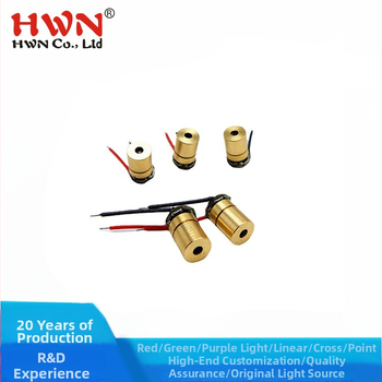 HWN fotoelektrický senzor, šírka línie 1, výstupná vlnová dĺžka 650 nm